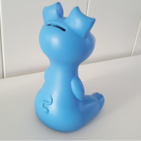 Ikea spaarvarken blauw